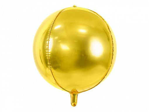 Picture of FOIL BALLOON OMBRE BALL GOLD 18 INCH